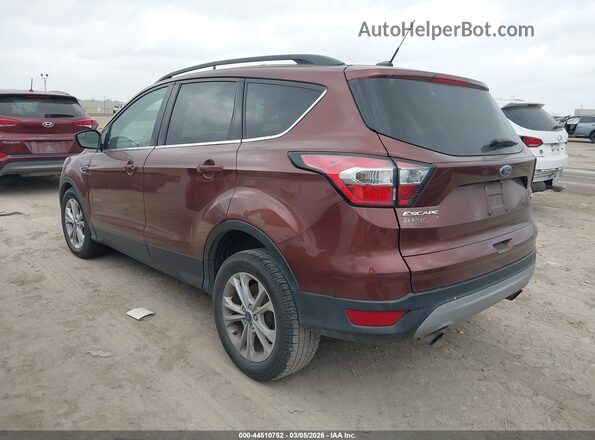 1FMCU0GD4JUB28757 2018 FORD ESCAPE Maroon უკანა მარცხენა
