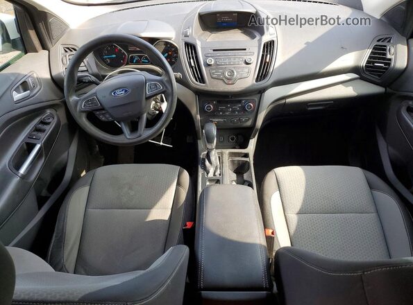1FMCU0GD6JUA75995 2018 FORD ESCAPE White Вид панелі приладів
