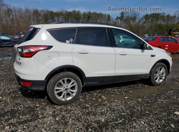 1FMCU0GD6JUA75995 2018 FORD ESCAPE White Задня права чверть