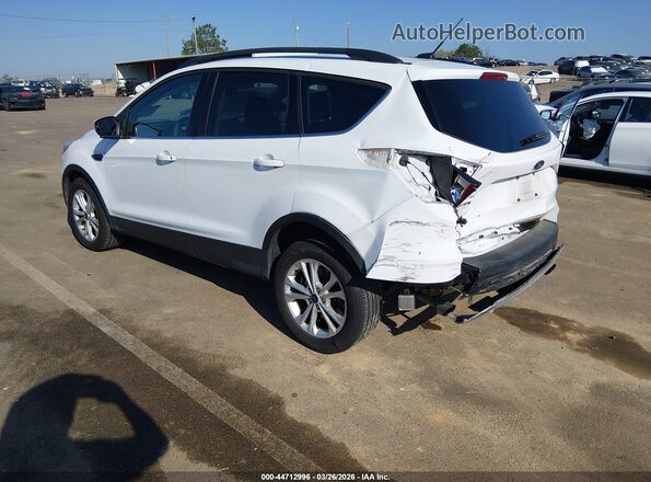 1FMCU0GD8JUC62963 2018 FORD ESCAPE White Задня ліва чверть
