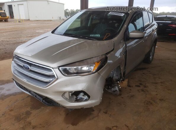 1FMCU0GD9HUE91405 2017 FORD ESCAPE Beige Trasero izquierdo