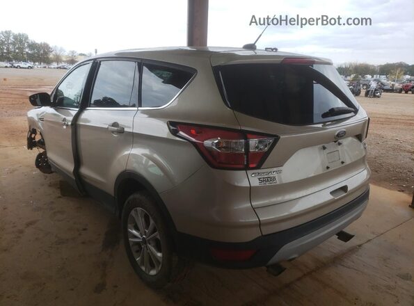 1FMCU0GD9HUE91405 2017 FORD ESCAPE Beige Trasero derecho