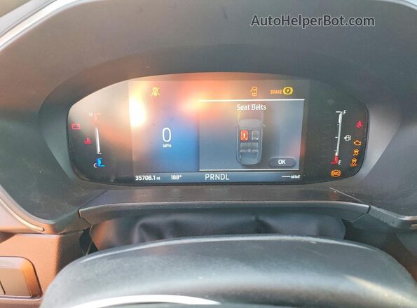1FMCU0GN1RUB02282 2024 FORD ESCAPE Silver Widok zestawu wskaźników