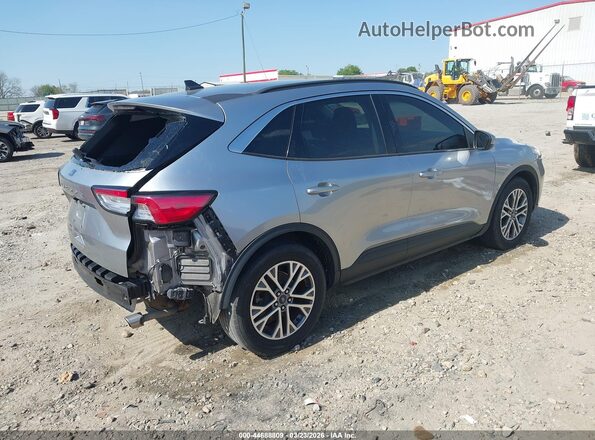 1FMCU0H63MUB15759 2021 FORD ESCAPE Silver Задня права чверть