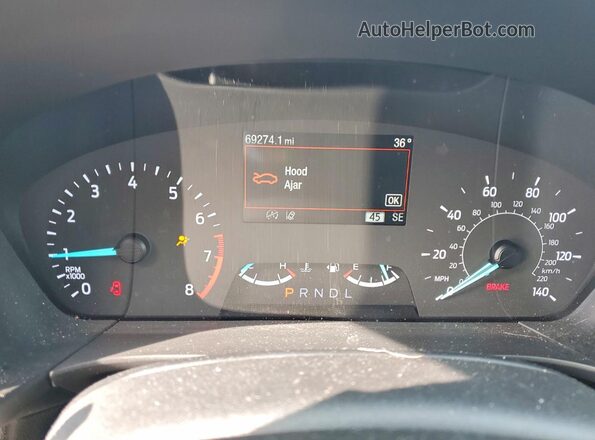 1FMCU0H65MUB29355 2021 FORD ESCAPE White Widok zestawu wskaźników