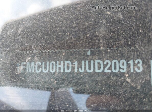 1FMCU0HD1JUD20913 2018 FORD ESCAPE White Engine compartment view