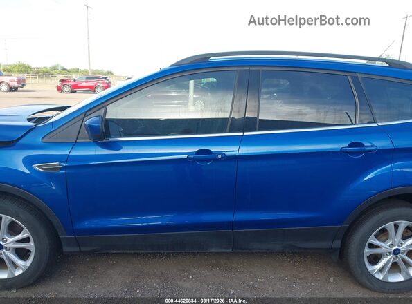 1FMCU0HD3JUD43450 2018 FORD ESCAPE Blue უკანა სალონის ხედი