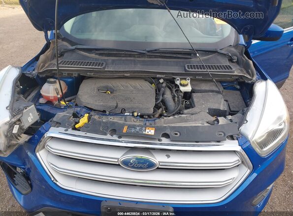 1FMCU0HD3JUD43450 2018 FORD ESCAPE Blue უკანა ხედი