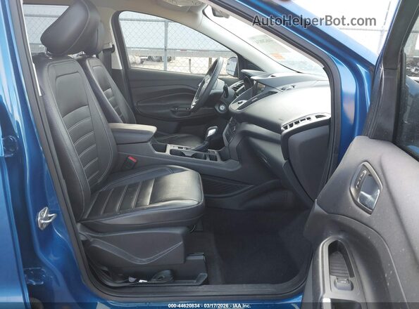 1FMCU0HD3JUD43450 2018 FORD ESCAPE Blue წინა სალონის ხედი