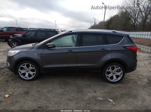 1FMCU0J97KUB94239 2019 FORD ESCAPE Gray Vista interior de 360 grados