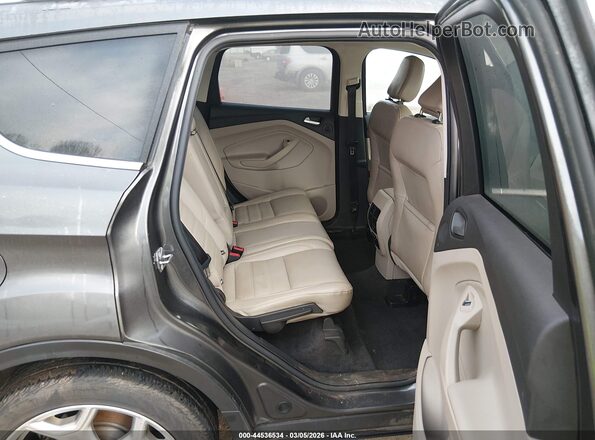 1FMCU0J97KUB94239 2019 FORD ESCAPE Gray Vista de la etiqueta del VIN