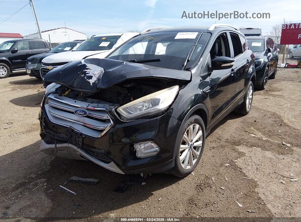 1FMCU0JD5HUE45868 2017 FORD ESCAPE Black Front left