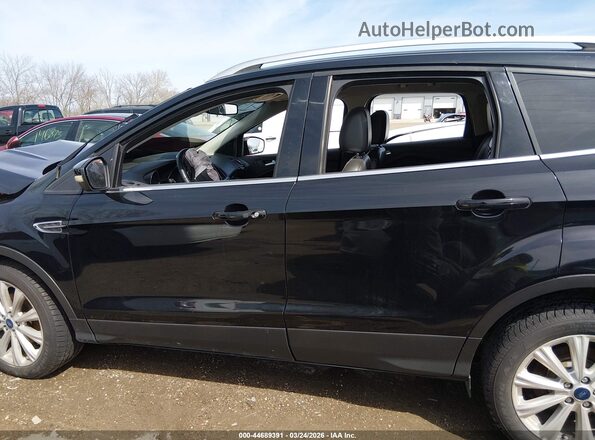 1FMCU0JD5HUE45868 2017 FORD ESCAPE Black Rear interior view