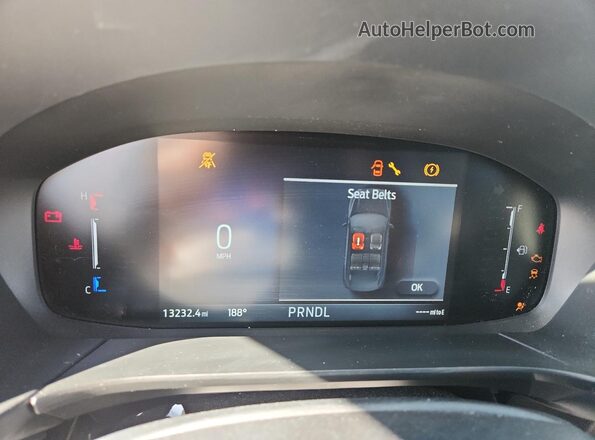 1FMCU0MN2RUA81155 2024 FORD ESCAPE White Widok zestawu wskaźników