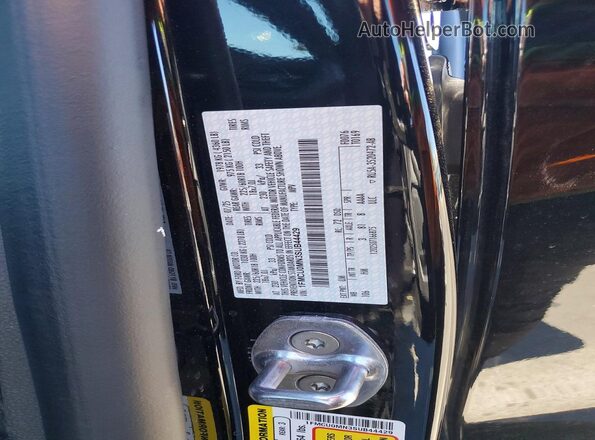 1FMCU0MN3SUB44429 2025 FORD ESCAPE Black Widok naklejki z numerem VIN