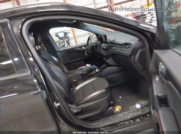 1FMCU0MN7PUA79110 2023 FORD ESCAPE Black Widok wnętrza z przodu