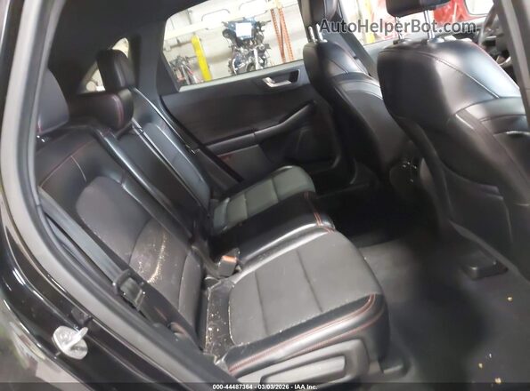1FMCU0MN7PUA79110 2023 FORD ESCAPE Black Widok naklejki z numerem VIN