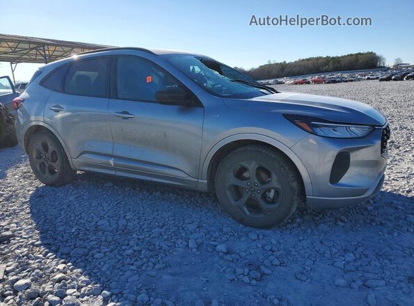 1FMCU0MN9RUB16192 2024 FORD ESCAPE Silver Przód prawy