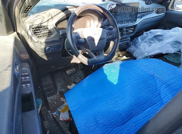 1FMCU0MN9RUB16192 2024 FORD ESCAPE Silver Widok deski rozdzielczej