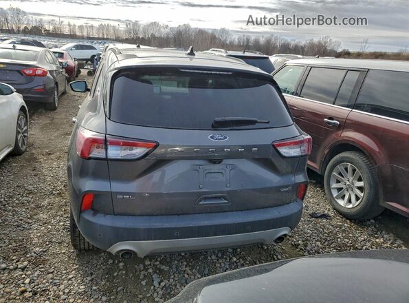 1FMCU9CZ5MUA83709 2021 FORD ESCAPE Gray Vista trasera
