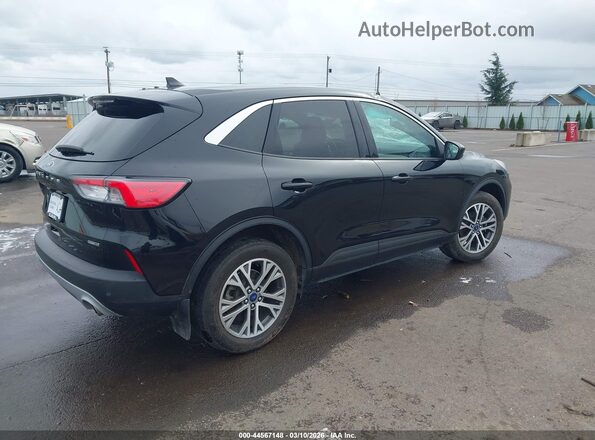 1FMCU9CZ6NUB28688 2022 FORD ESCAPE Черный Задняя правая четверть