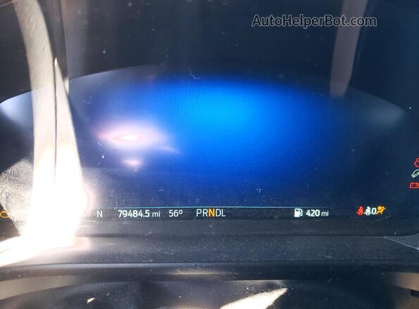 1FMCU9DZ2MUA58927 2021 FORD ESCAPE Желто-коричневый Вид щитка приборов