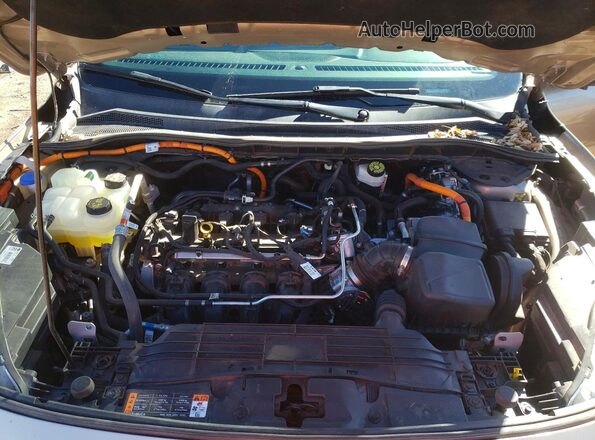 1FMCU9DZ2MUA58927 2021 FORD ESCAPE Желто-коричневый Вид задней части салона