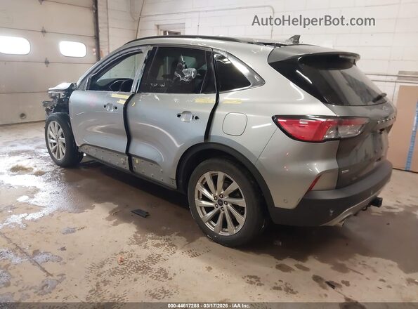 1FMCU9DZ2MUB15725 2021 FORD ESCAPE Silver Rear left