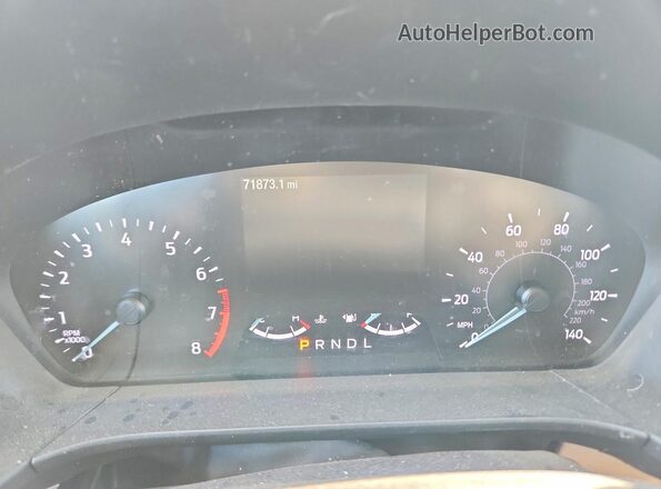 1FMCU9G63MUA49252 2021 FORD ESCAPE Tan Vista del cuadro de instrumentos