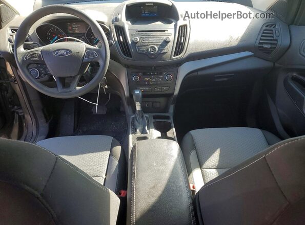 1FMCU9G90HUD44681 2017 FORD ESCAPE Charcoal Առջևի վահանակի տեսք