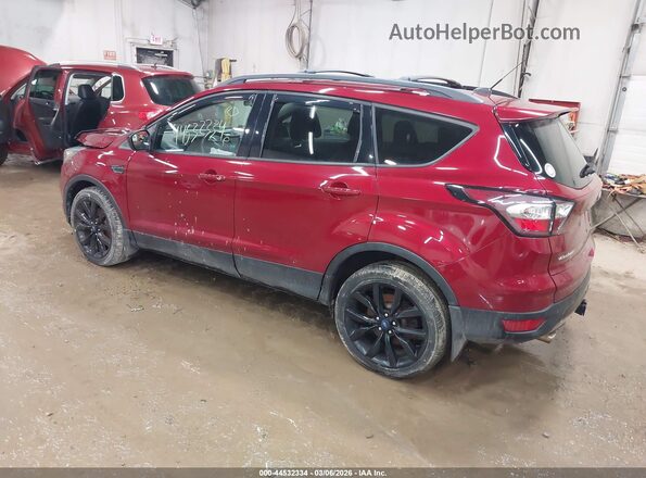 1FMCU9G96HUB76626 2017 FORD ESCAPE Красный Задняя левая четверть