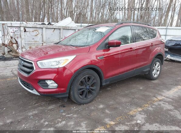 1FMCU9G9XHUD74500 2017 FORD ESCAPE Red Vista tres cuartos delantera izquierda