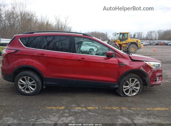 1FMCU9G9XHUD74500 2017 FORD ESCAPE Red Vista interior trasera