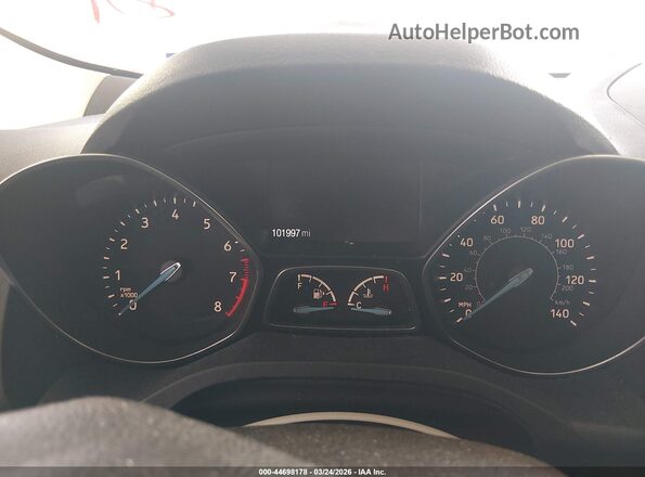 1FMCU9GD1JUA87671 2018 FORD ESCAPE Gray Rear seats view