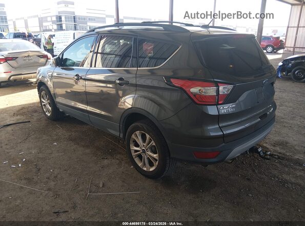 1FMCU9GD1JUA87671 2018 FORD ESCAPE Gray Rear left