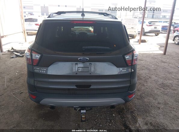 1FMCU9GD1JUA87671 2018 FORD ESCAPE Gray 
