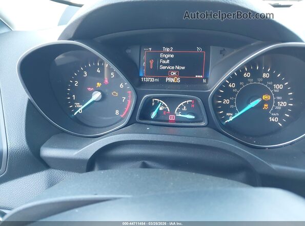 1FMCU9GD2KUA07621 2019 FORD ESCAPE Gray Widok tylnych siedzeń