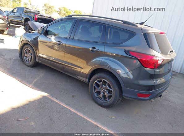 1FMCU9GD2KUA07621 2019 FORD ESCAPE Gray Tył lewy