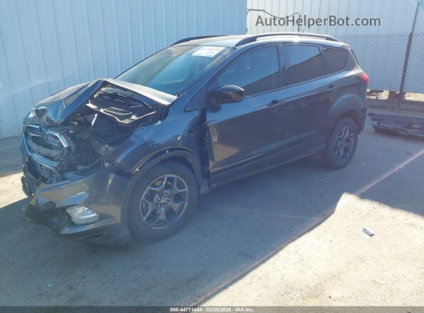 1FMCU9GD2KUA07621 2019 FORD ESCAPE Gray Przód lewy