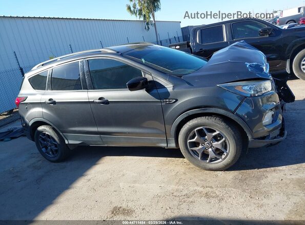 1FMCU9GD2KUA07621 2019 FORD ESCAPE Gray Widok wnętrza 360 stopni