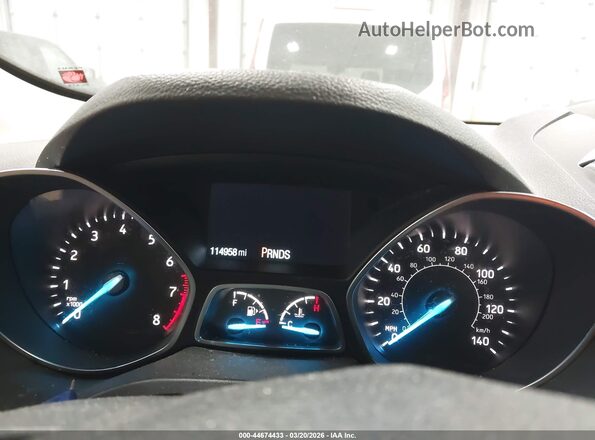 1FMCU9GD4KUA05885 2019 FORD ESCAPE Black Rear seats view