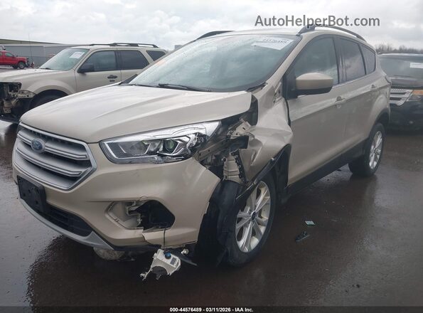 1FMCU9GD5HUB00478 2017 FORD ESCAPE Tan Առջևի ձախ երեք քառորդ տեսարան
