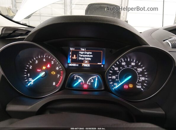 1FMCU9GD5HUE89381 2017 FORD ESCAPE Silver Вид задніх сидінь