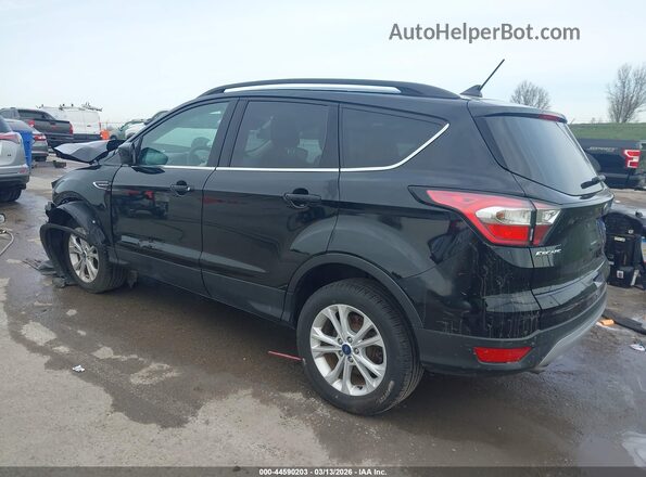 1FMCU9GD9JUB25017 2018 FORD ESCAPE Black Trasero izquierdo