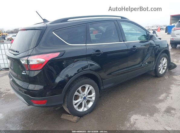 1FMCU9GD9JUB25017 2018 FORD ESCAPE Black Trasero derecho