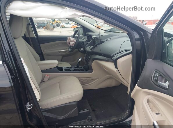 1FMCU9GD9JUB25017 2018 FORD ESCAPE Black Vista interior delantera