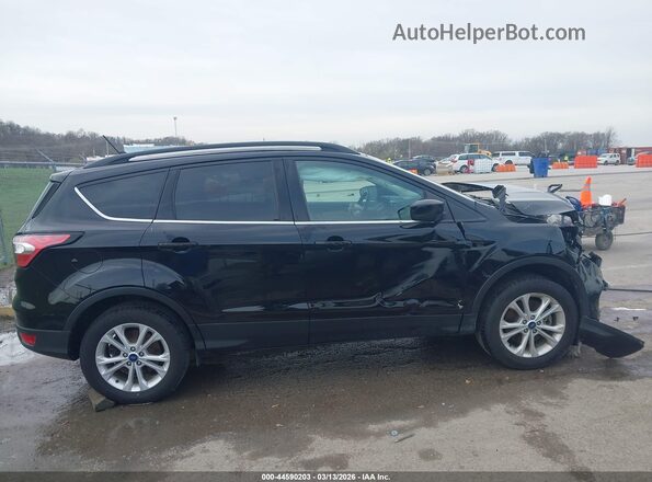 1FMCU9GD9JUB25017 2018 FORD ESCAPE Black Vista interior trasera