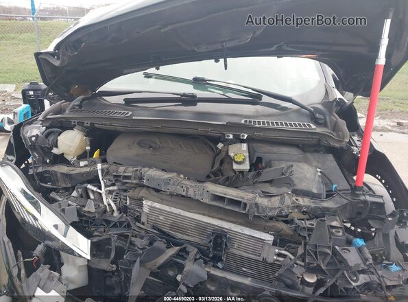 1FMCU9GD9JUB25017 2018 FORD ESCAPE Black Vista trasera