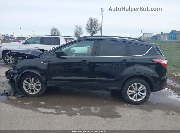 1FMCU9GD9JUB25017 2018 FORD ESCAPE Black Vista interior de 360 grados