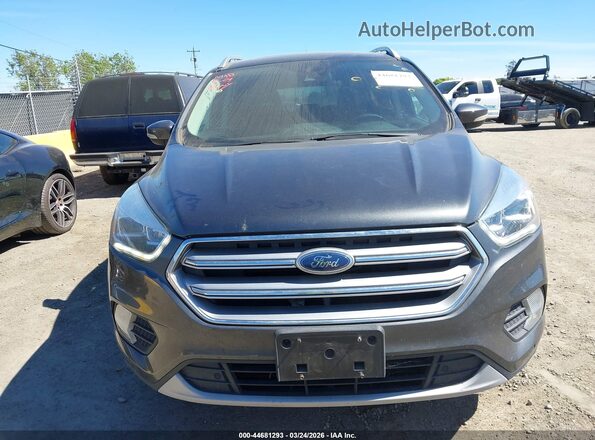 1FMCU9J94HUC27422 2017 FORD ESCAPE Gray უკანა სალონის ხედი